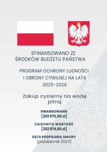 Plakat informacyjny