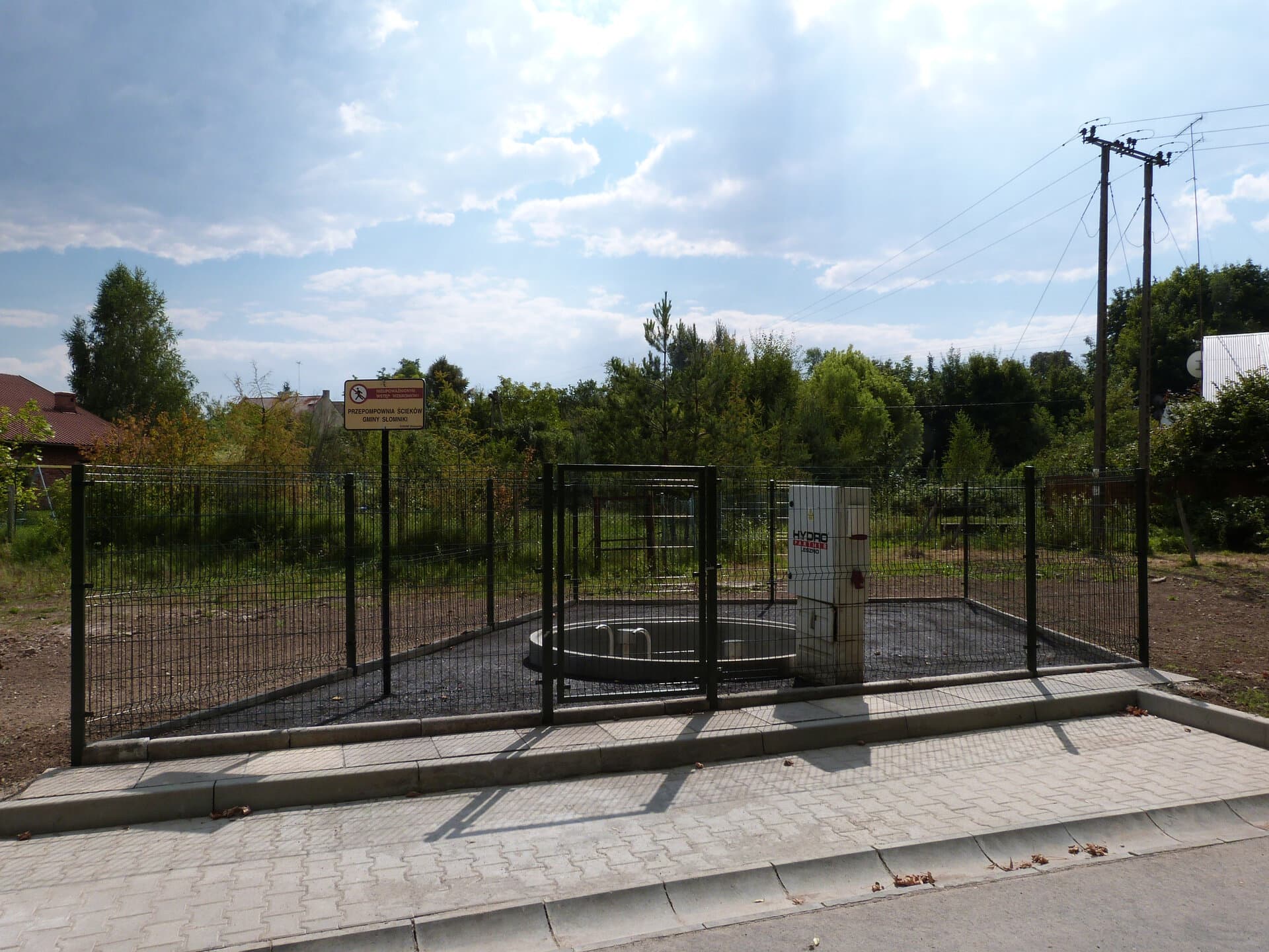 Przepompownia ścieków – Słomniki, ul. Polna